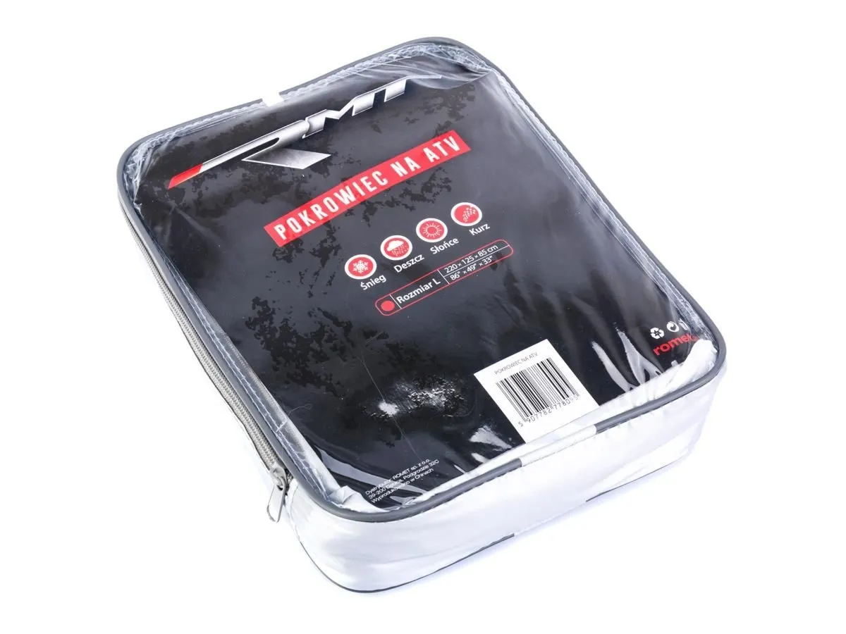 Pokrowiec na ATV 220x125x85cm (170T/srebrny) RMT