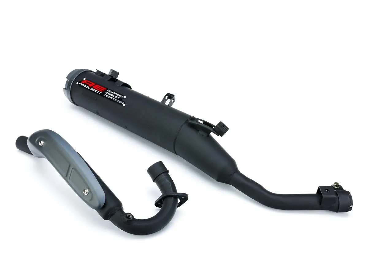 Tłumik CRS250 +kolanko (e5)