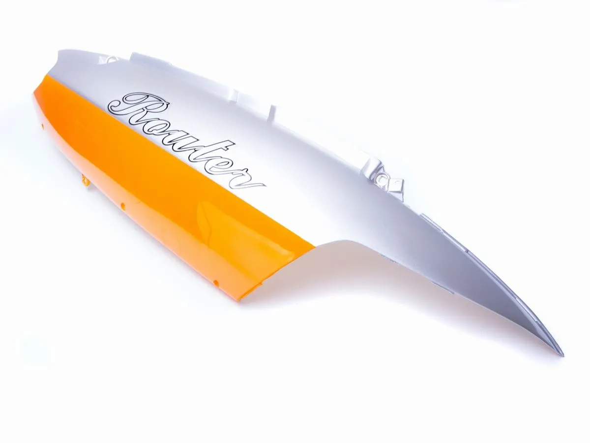 Osłona boczna prawa XL sreb/żółta