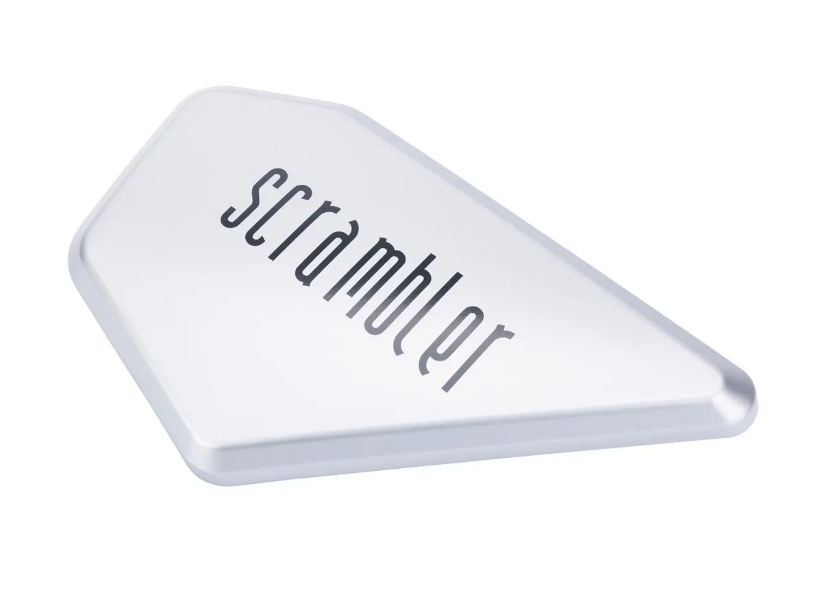 Osłona boczna P SCRAMBLER125 srebrna