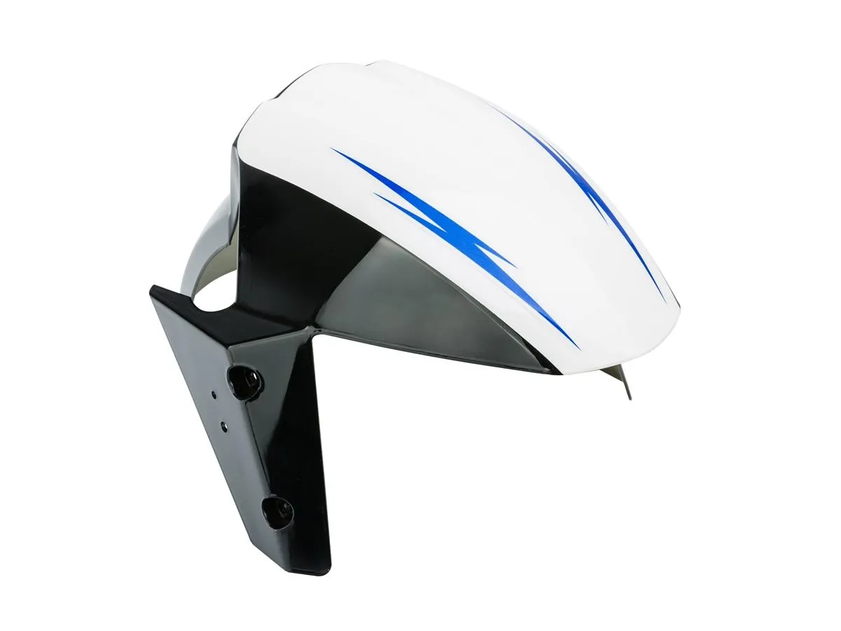 Błotnik przedni p QUANTUM R czar/biał/nieb