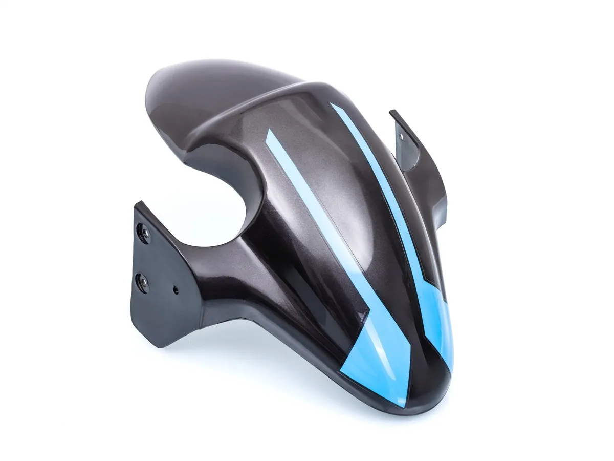 Błotnik przedni STEED/14 grafit/nieb