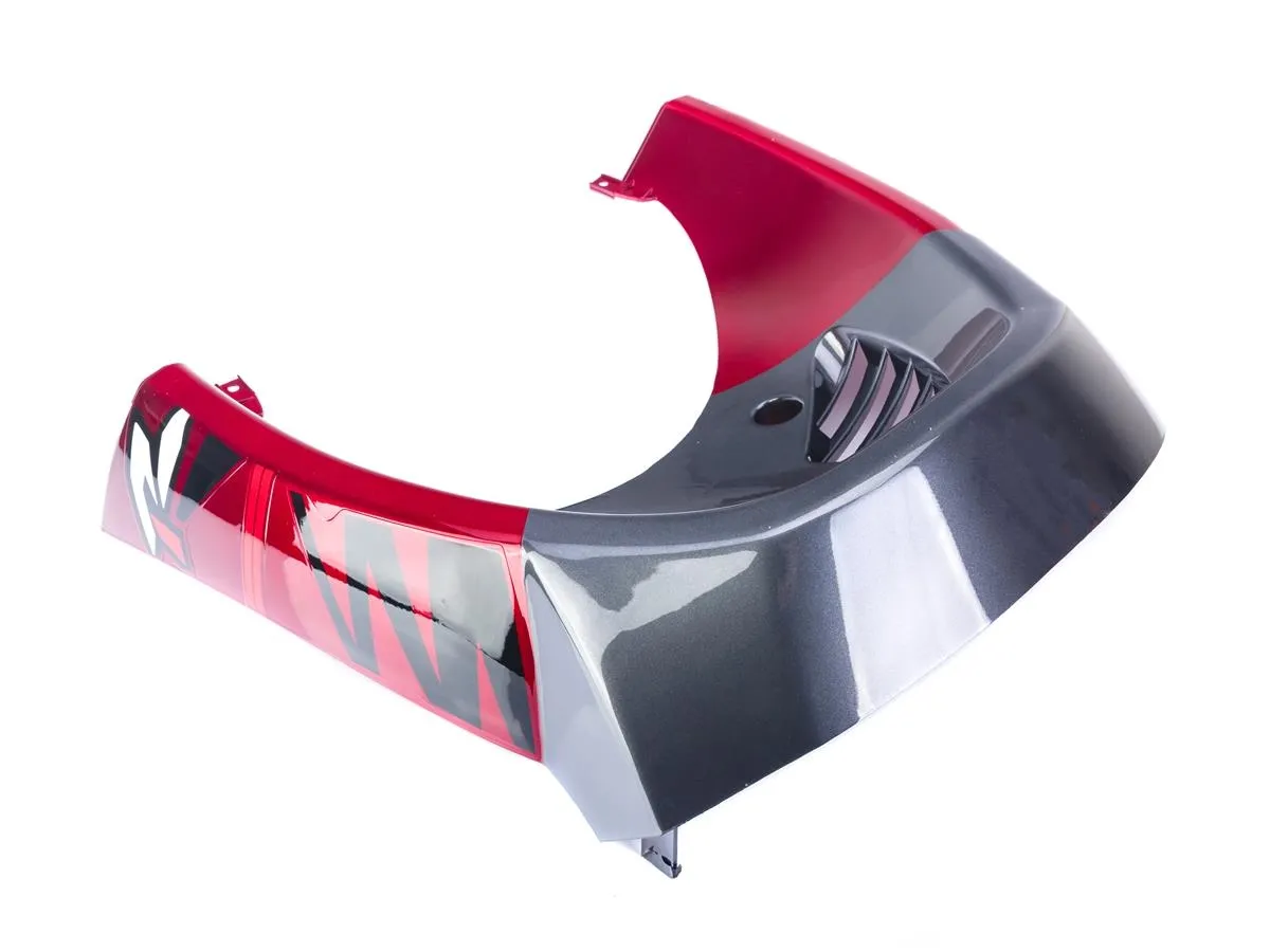 Osłona przednia dolna QUANTUM RC grafit/czerw/połysk
