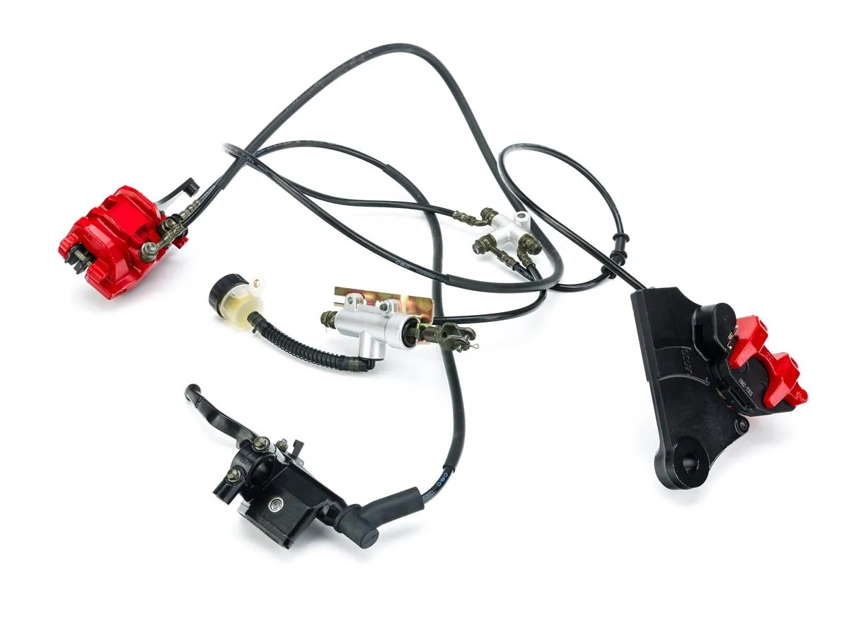 Hamulec kompletny VZ-5 (CBS) zac/czerw