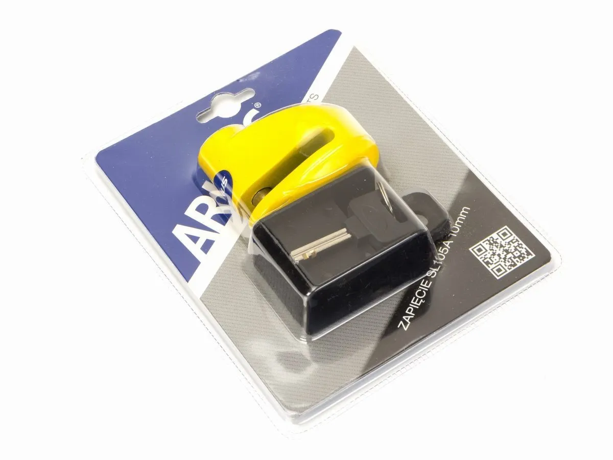 Zamknięcie SL105A do tarczy 10 mm żółte