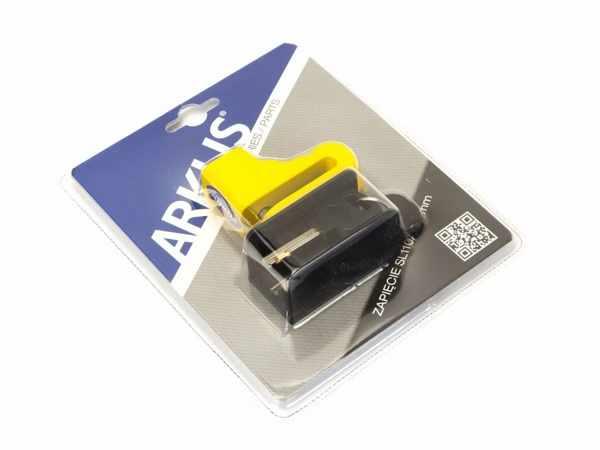 Zamknięcie SL110A do tarczy 5,5 mm żółte