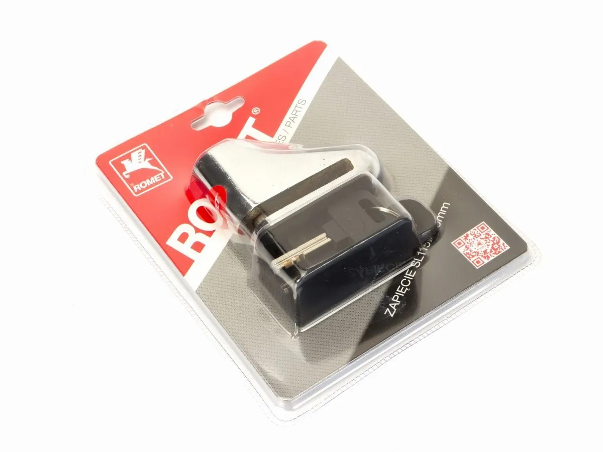 Zamknięcie SL115R do tarczy 10 mm chrom ROMET