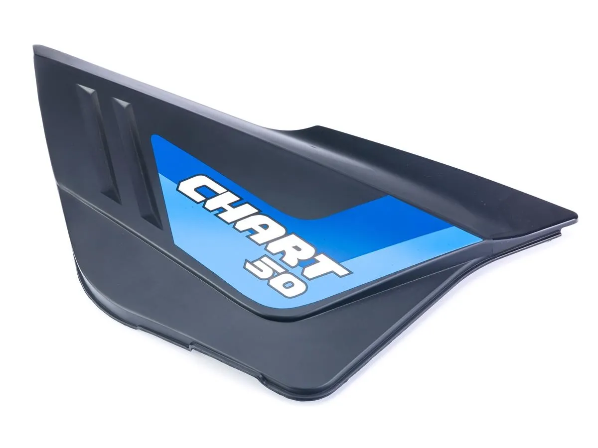 Osłona boczna dolna P CHART50 czarna