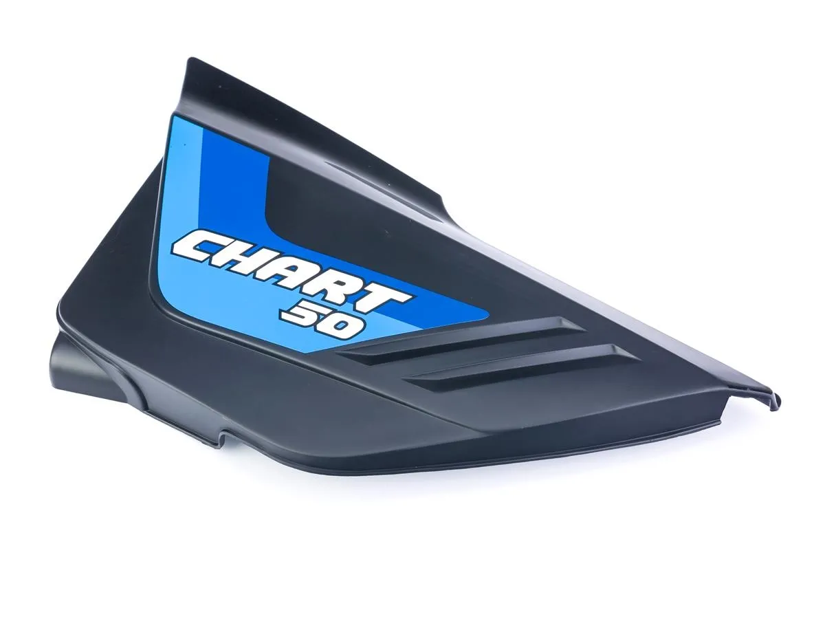 Osłona boczna dolna L CHART50 czarna