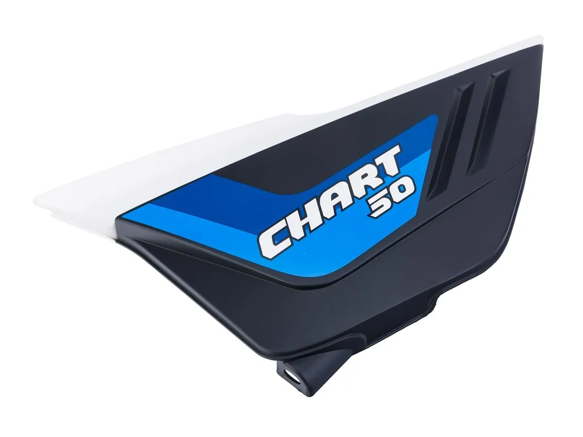 Osłona boczna dolna L CHART50 biała