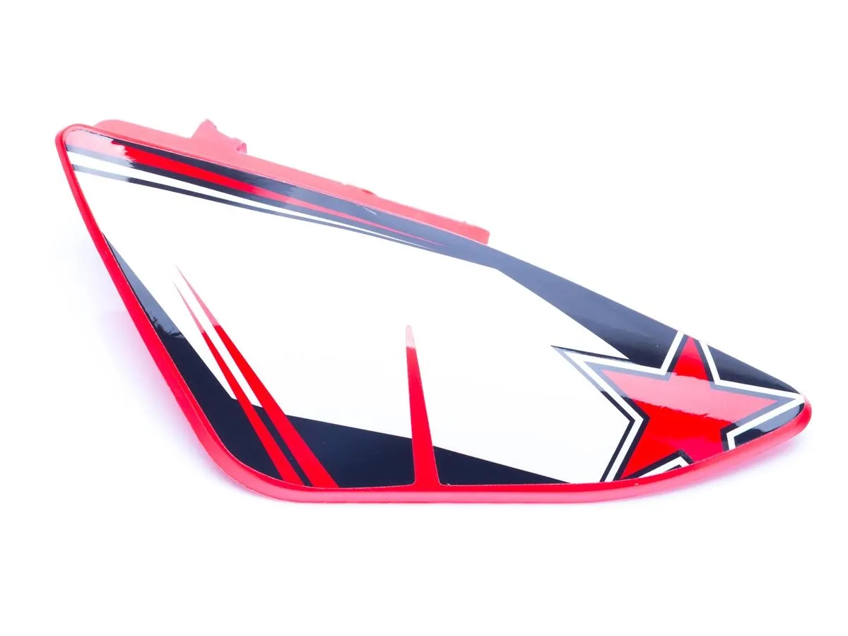 Osłona boczna L MINI CROSS czerw