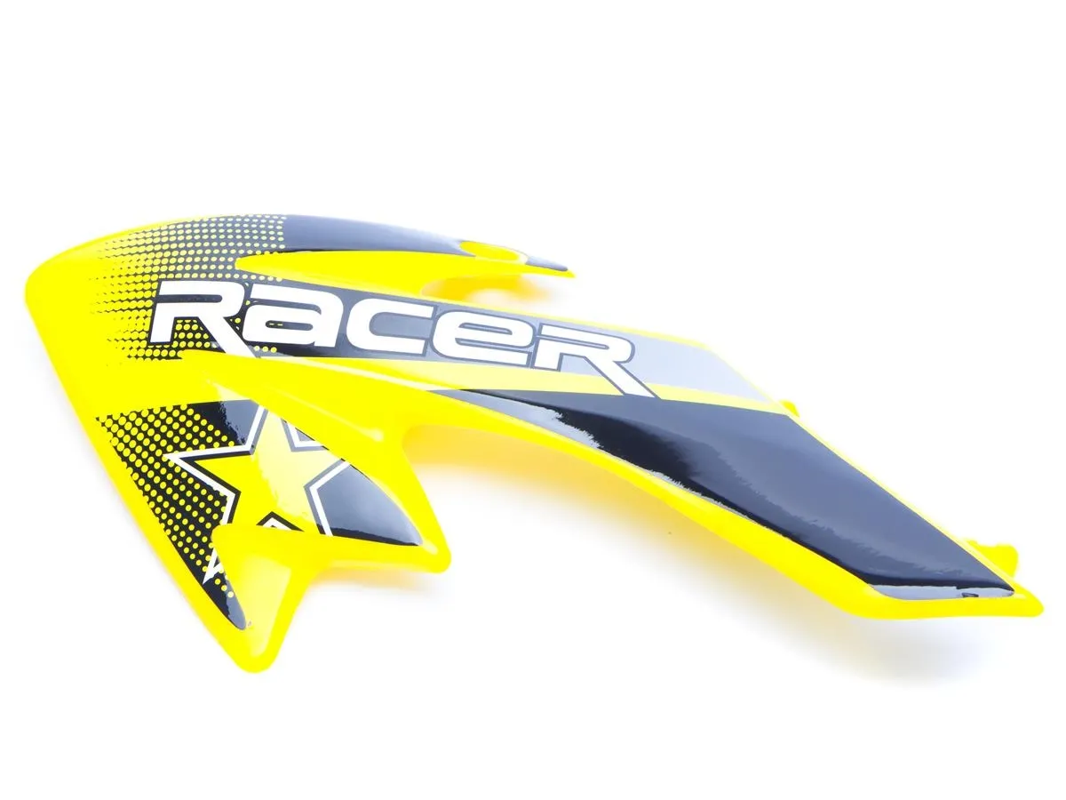 Osłona zbiornika paliwa L MINI CROSS żółta