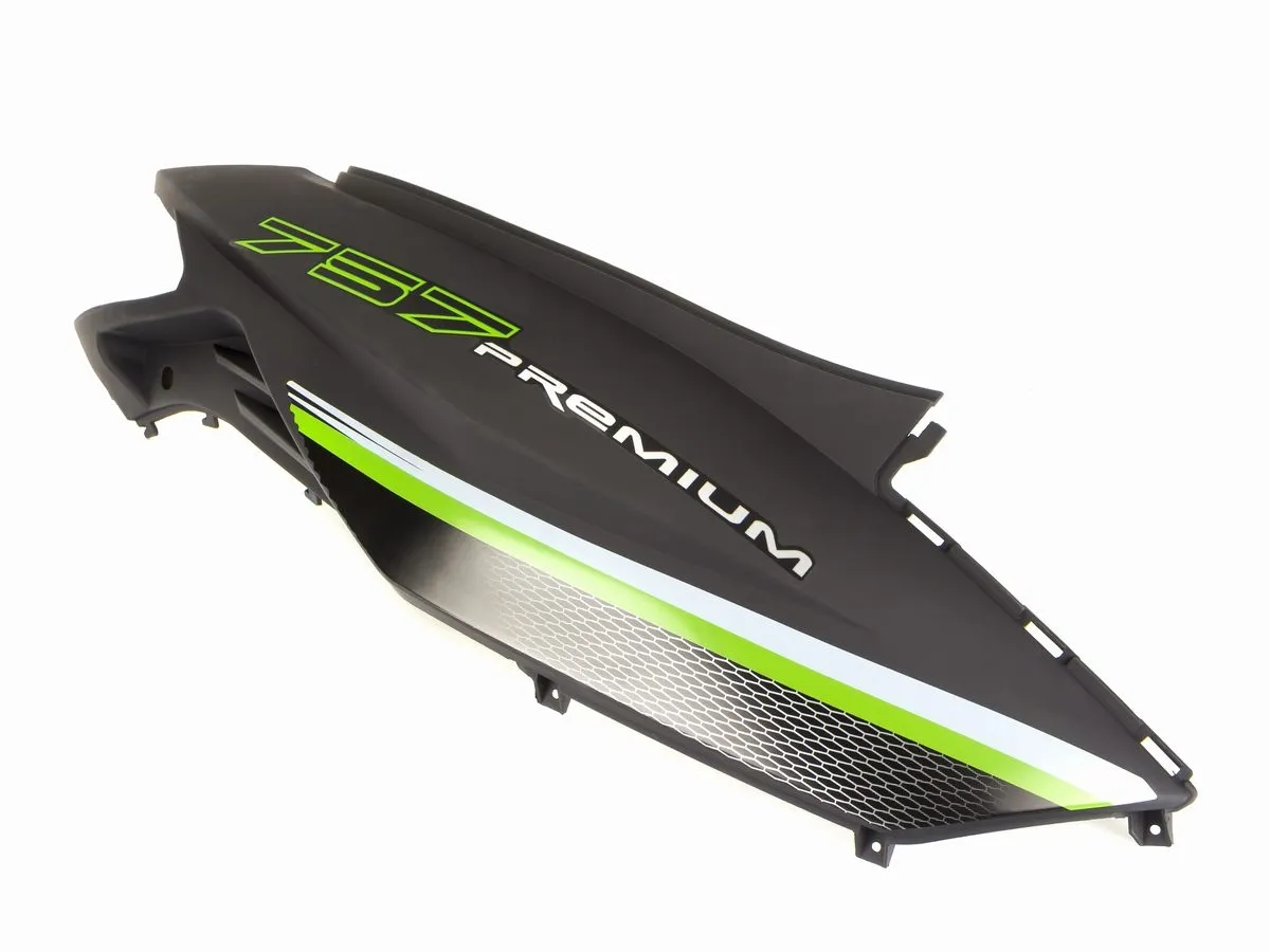 Osłona boczna prawa 757 czar/ziel