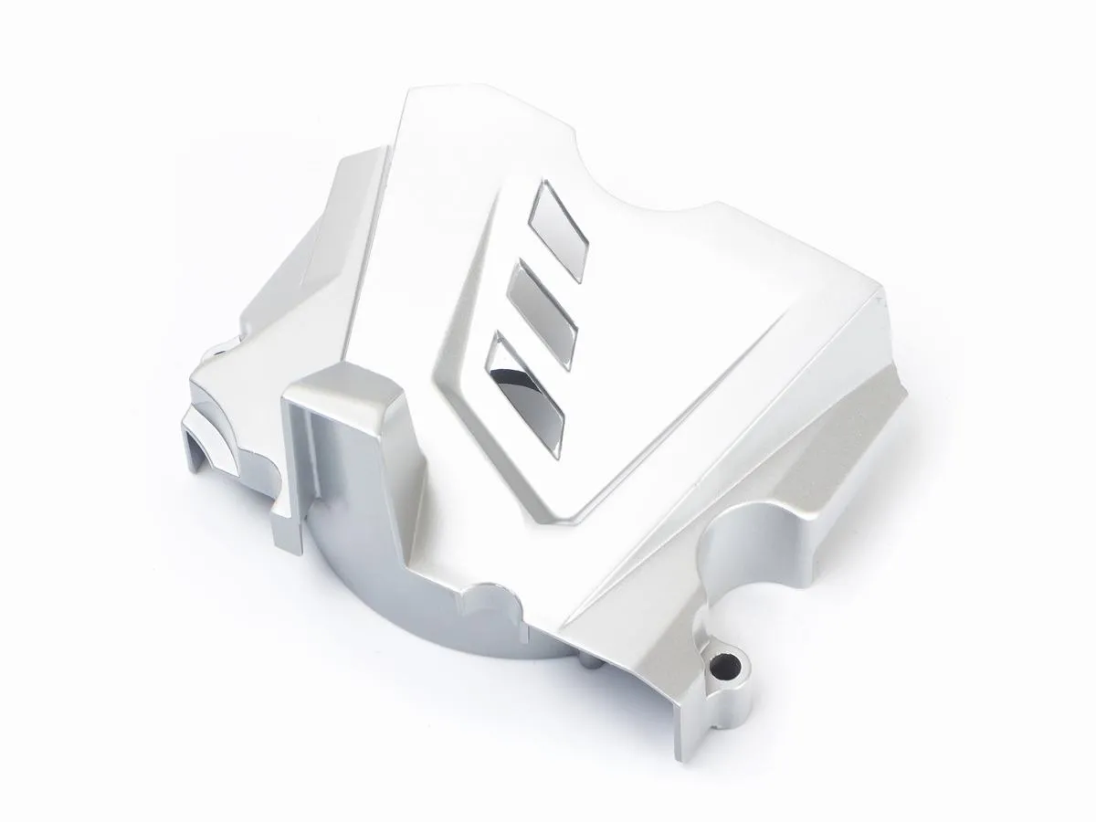 Pokrywa zębatki przedniej DIVISION125/15 srebrna