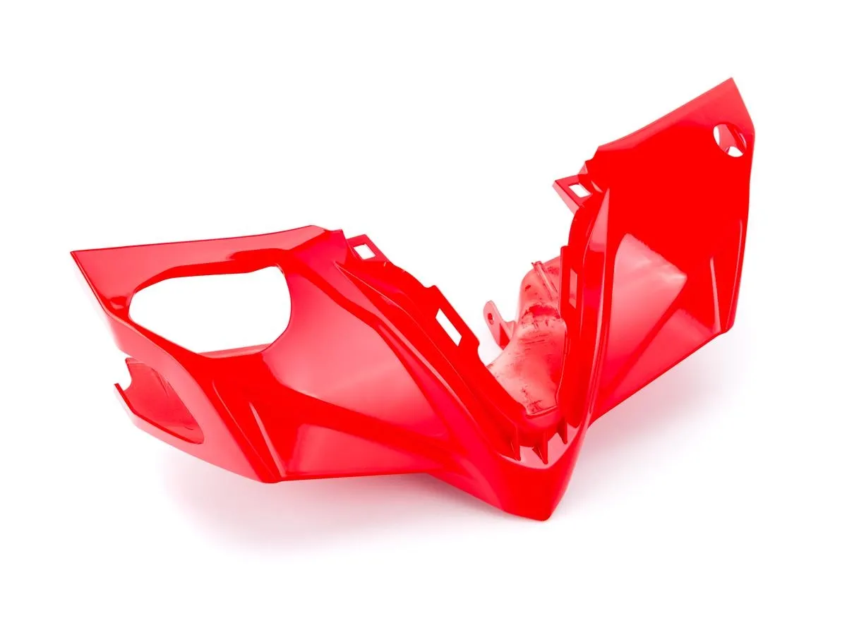 Osłona kierownicy przednia VANILLA czerwona