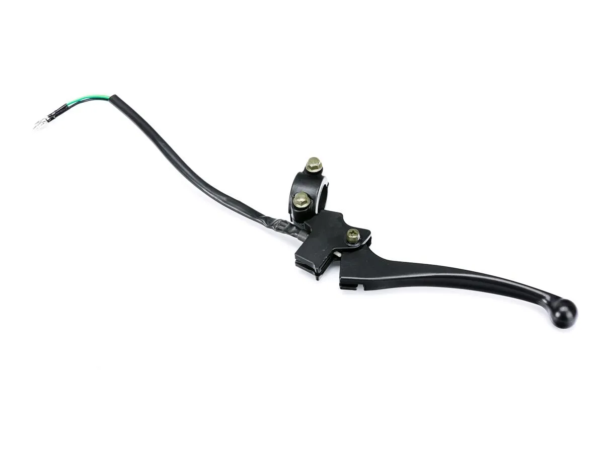 Dźwignia hamulca L kpl. RXL ECO/17VALENTINE50/RXL50/18 czarna (b/u.lust.)