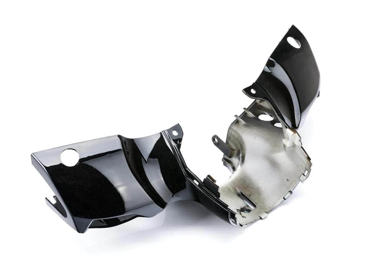 Osłona kierownicy przednia dolna VALENTINE50 czarna