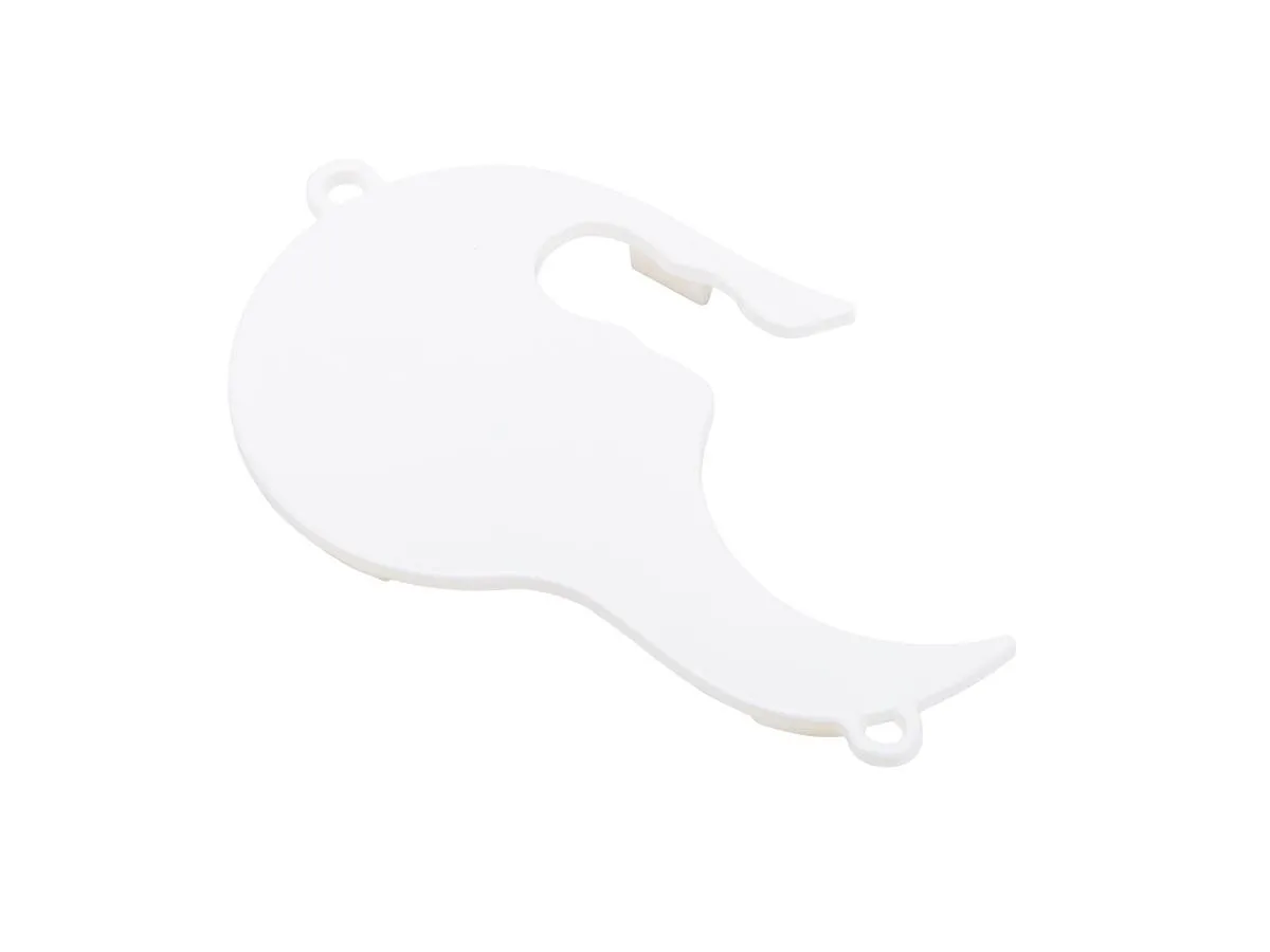 Zaślepka błotnika przedniego L VALENTINE125 biała