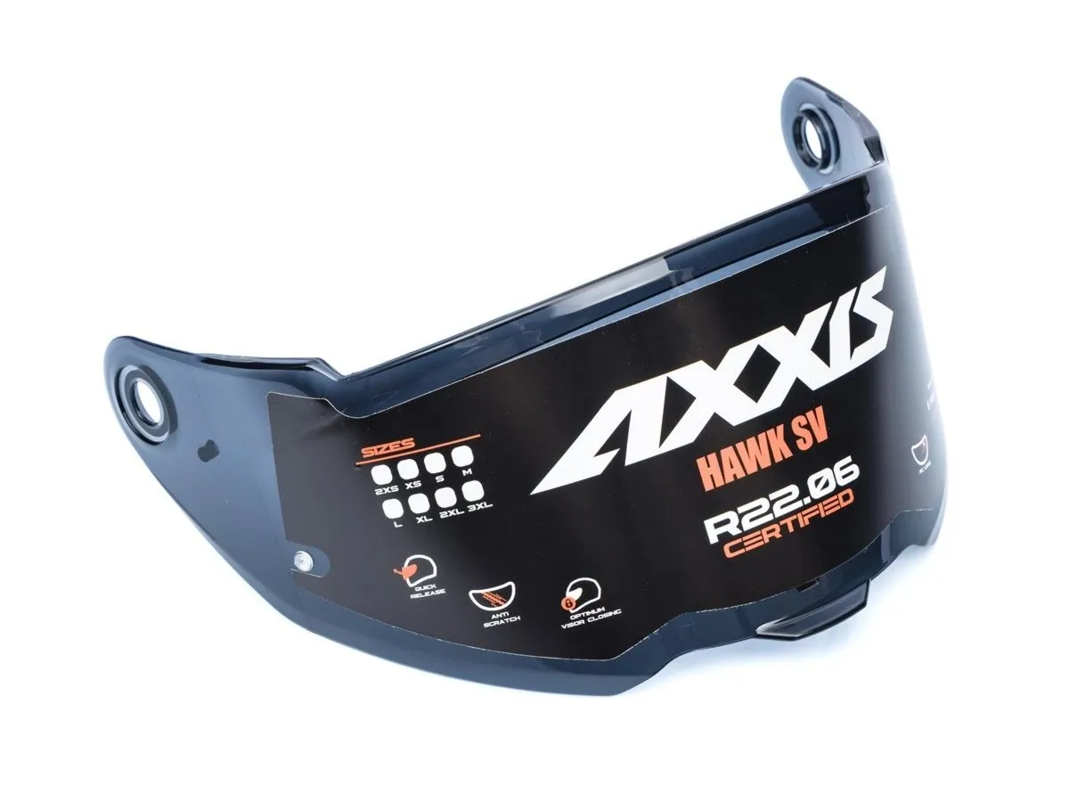 Szyba kasku AXXIS V-31 HAWK przeciemniona