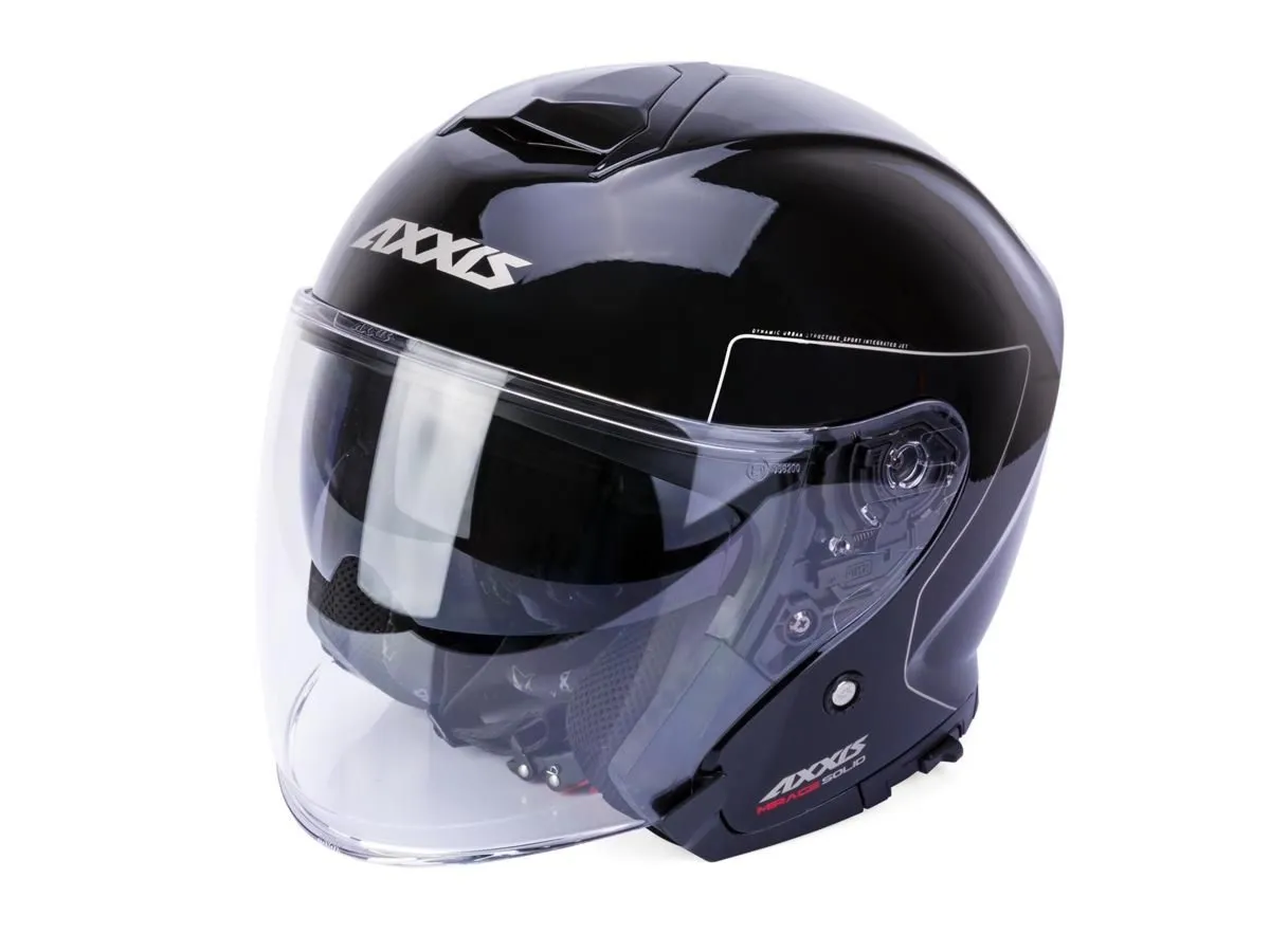 Kask AXXIS OF504SV MIRAGE SV A1 czarny XS /blenda/
