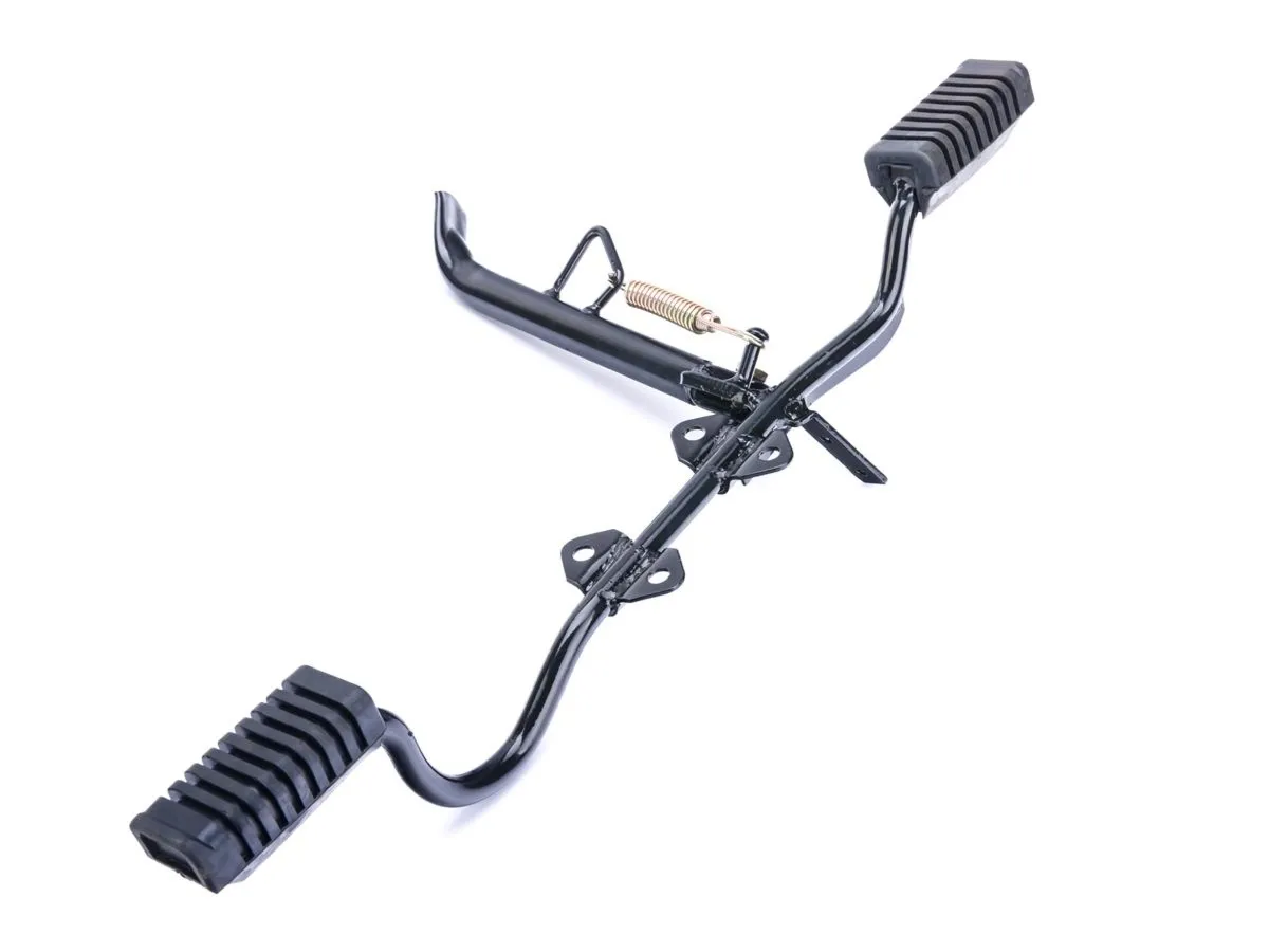 Wspornik stopki kierowcy+podpórka+gumy OGAR 202FI (kpl)