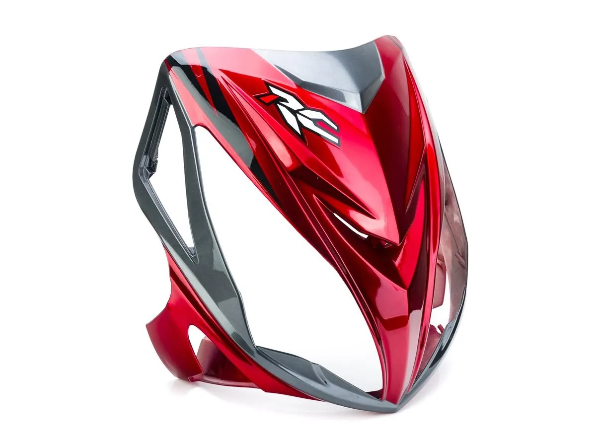 Osłona przednia górna QUANTUM RC/21 czerw/graf-połysk