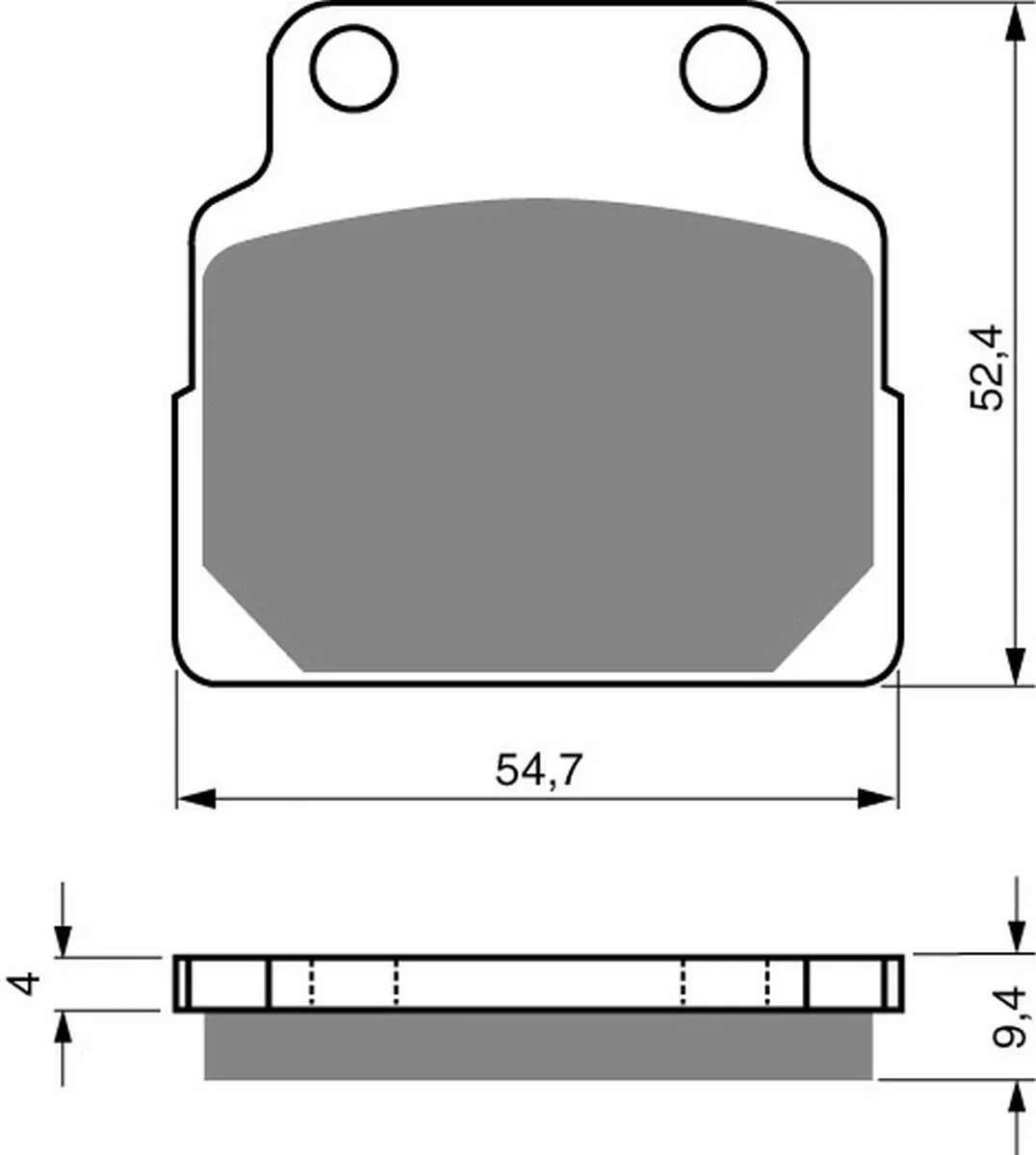 Klocki hamulca Gold Fren 149 AD