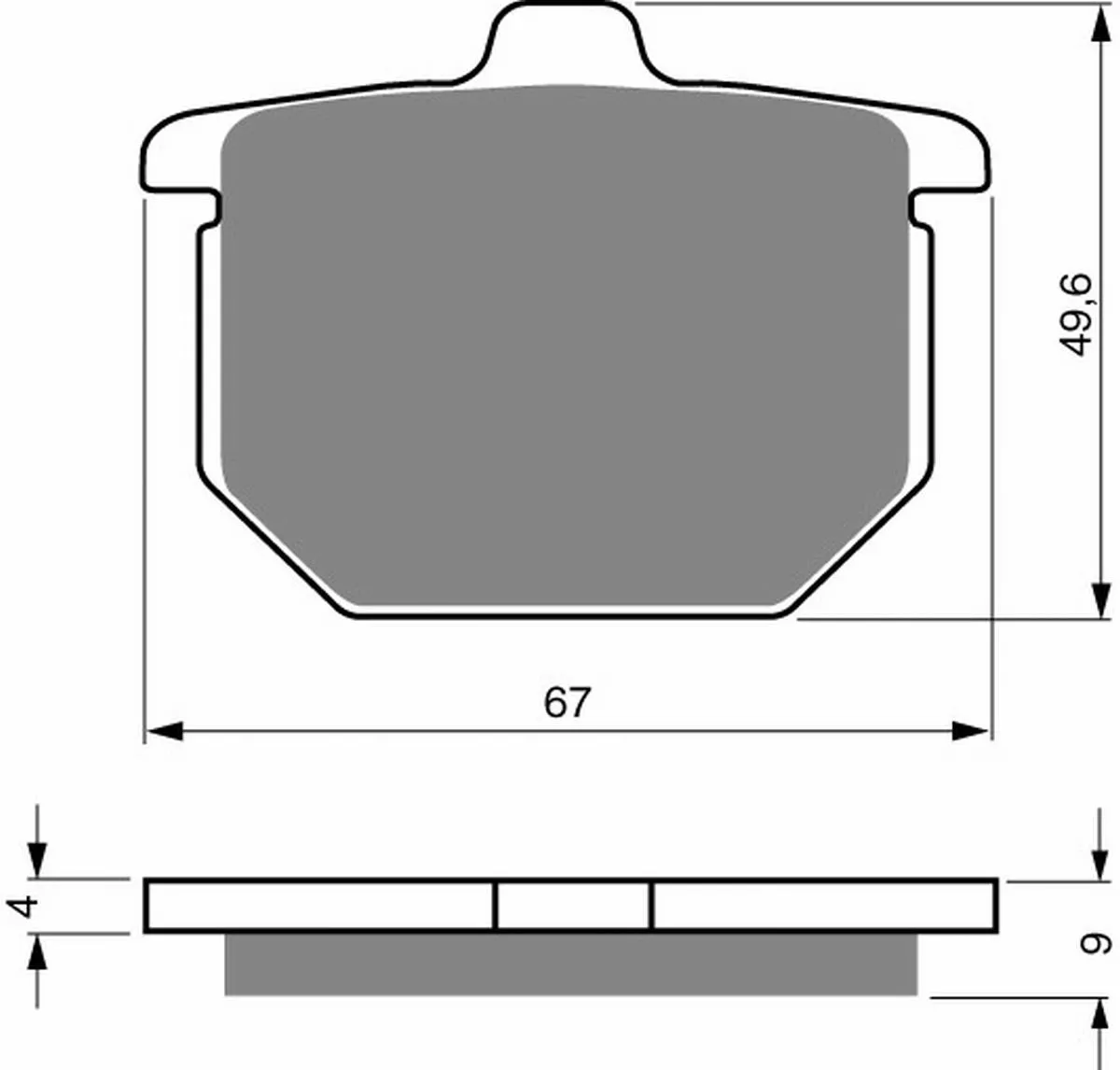 Klocki hamulca Gold Fren 078 S3