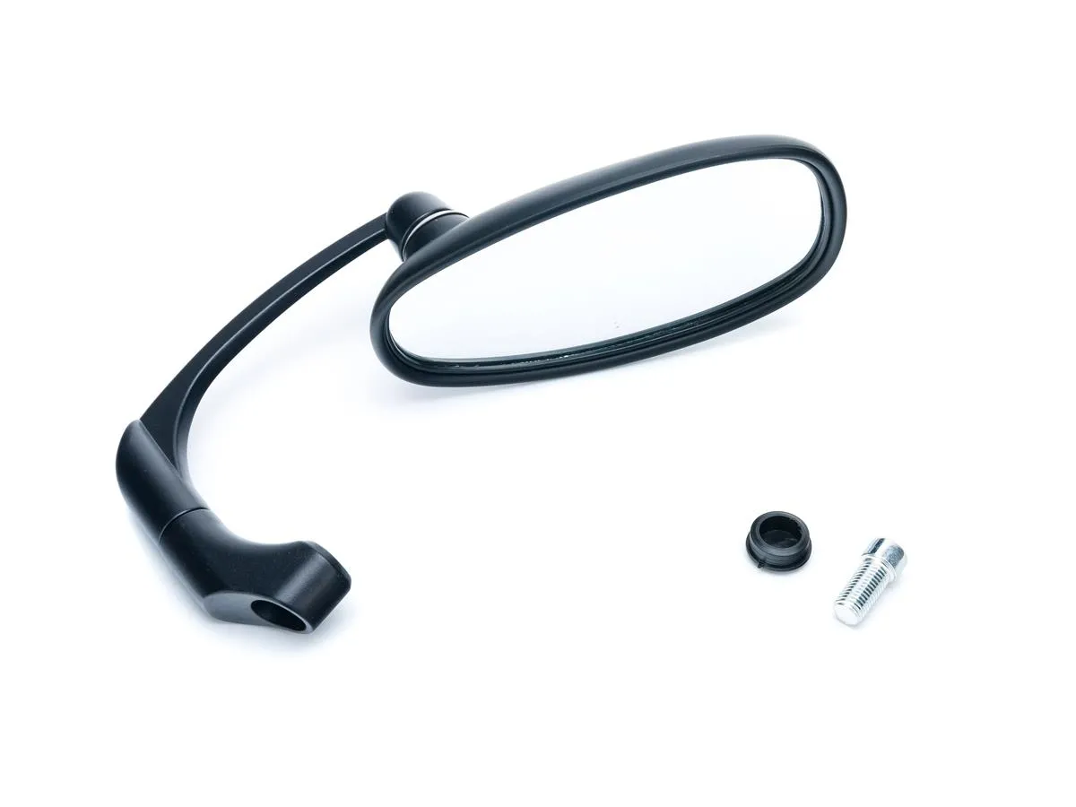 Lusterko UM CLASSIC125 L czarne