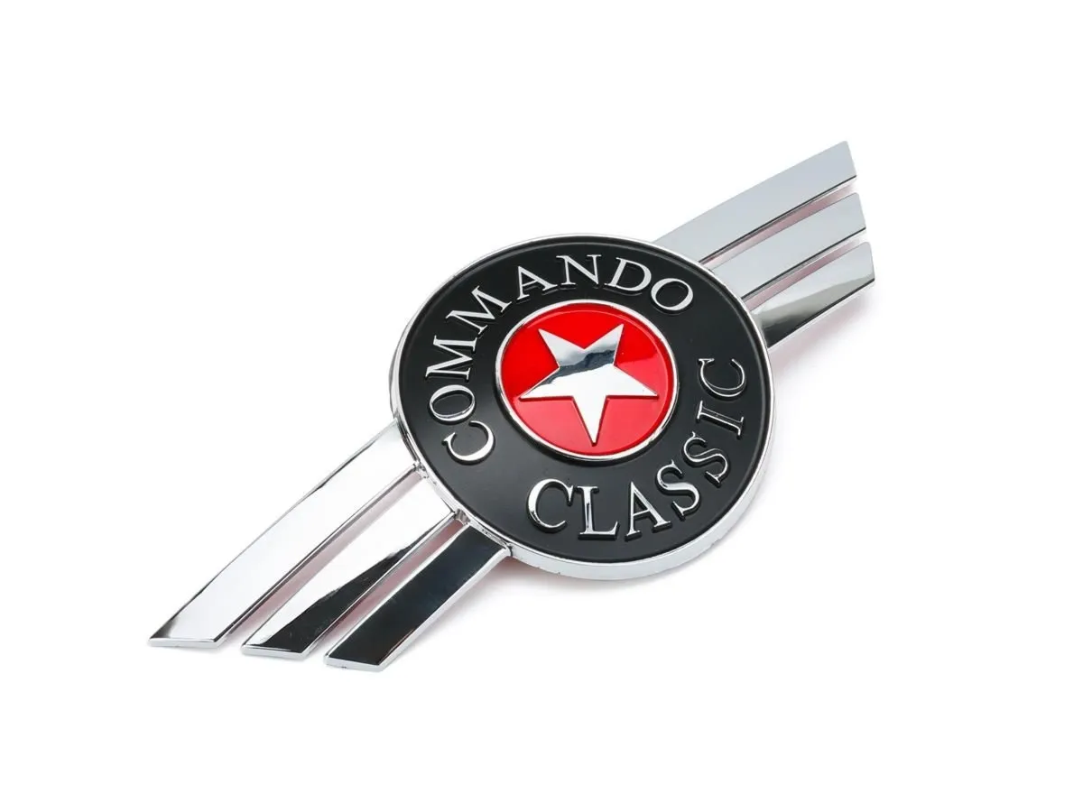 Emblemat COMMANDO zbiornika paliwa L UM CLASSIC