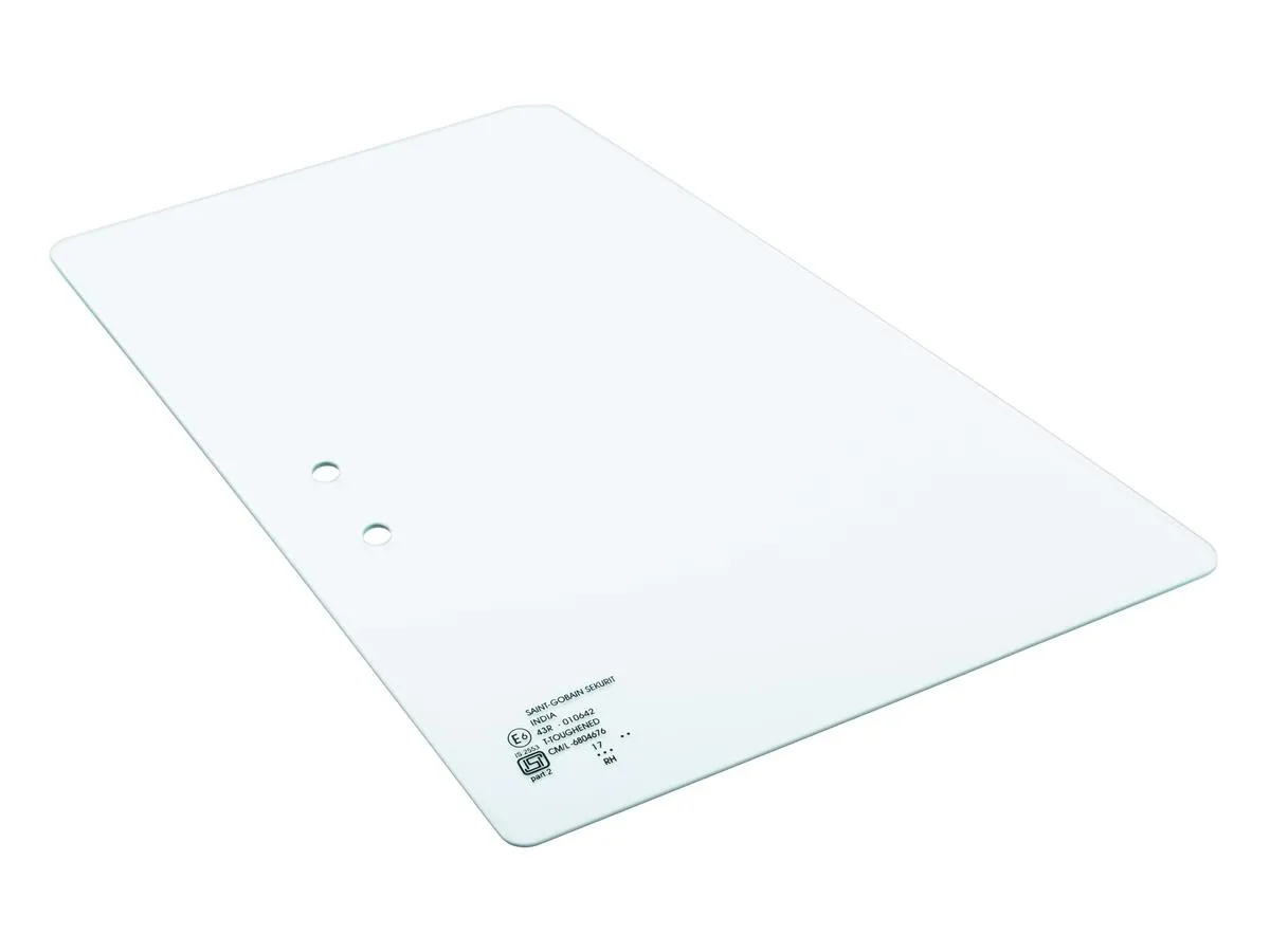 Szyba drzwi przednich P (cz.tylna) QUTE