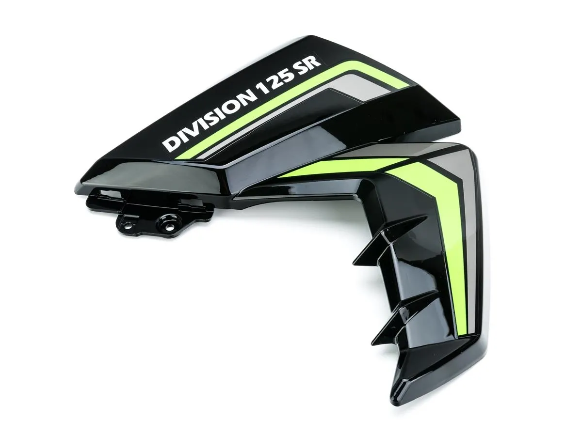 Osłona zbiornika paliwa DIVISION125/24 P czar/ziel SR