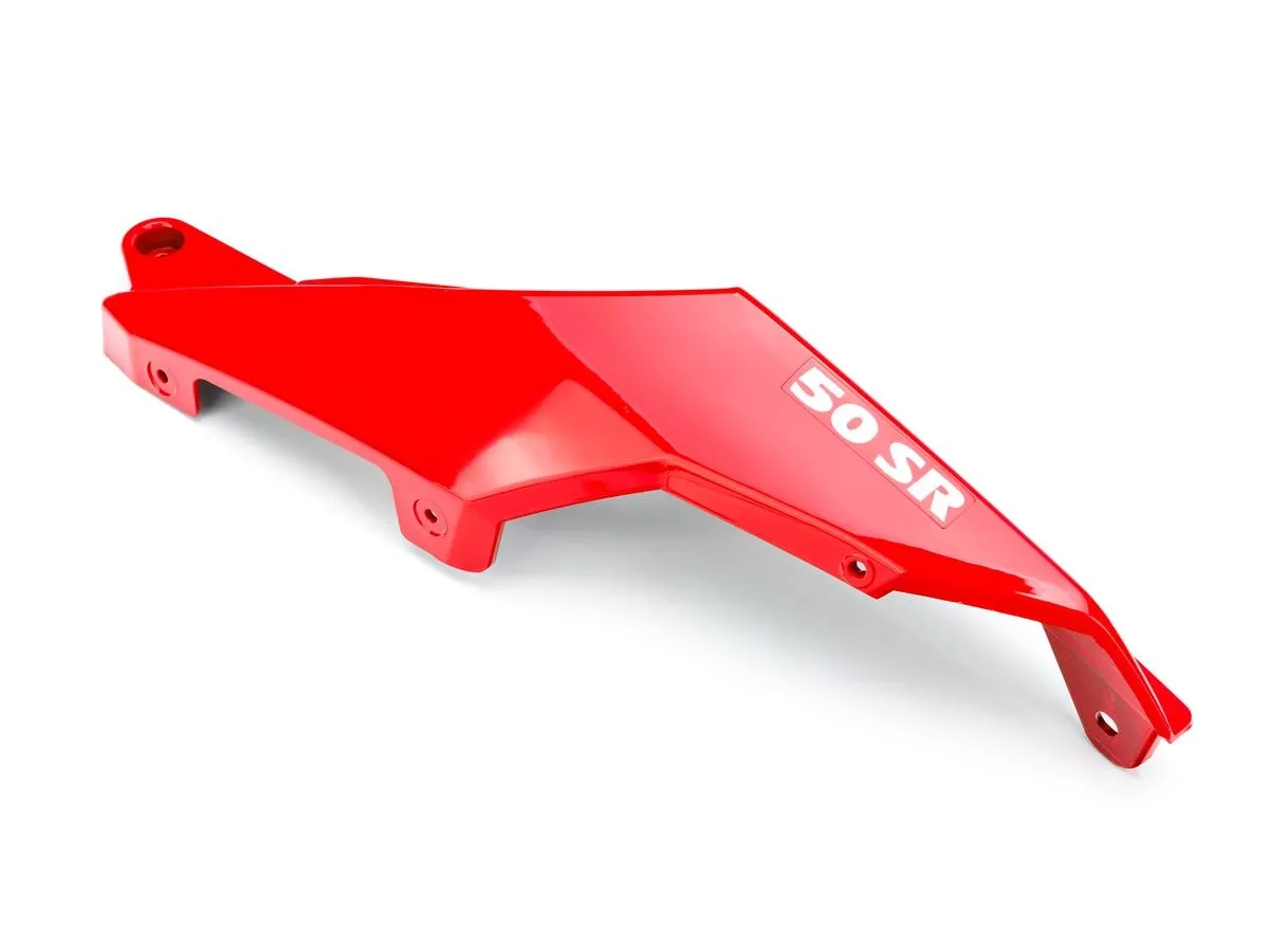 Osłona boczna tylna zewn. DIVISION50/23 L czerwona SR