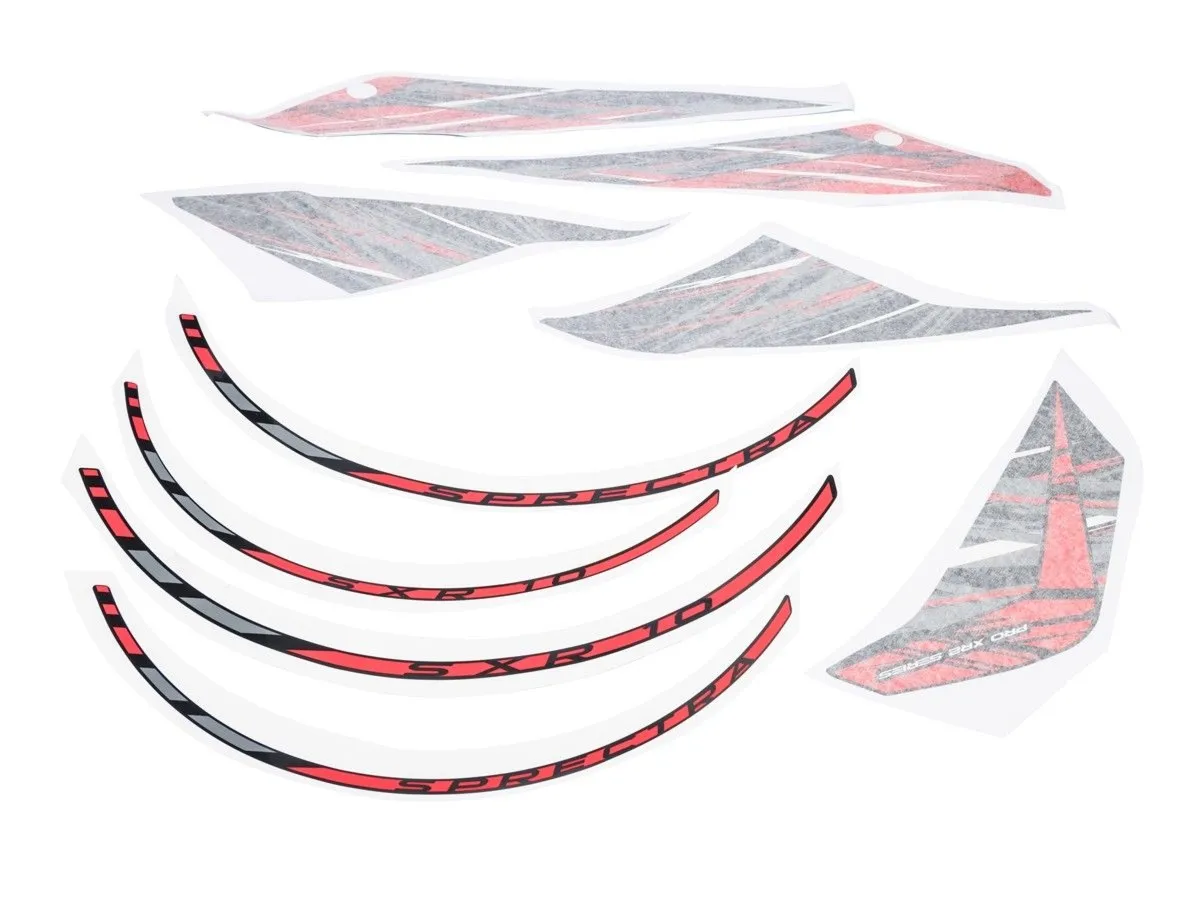 Zestaw naklejek CRS250 czarne