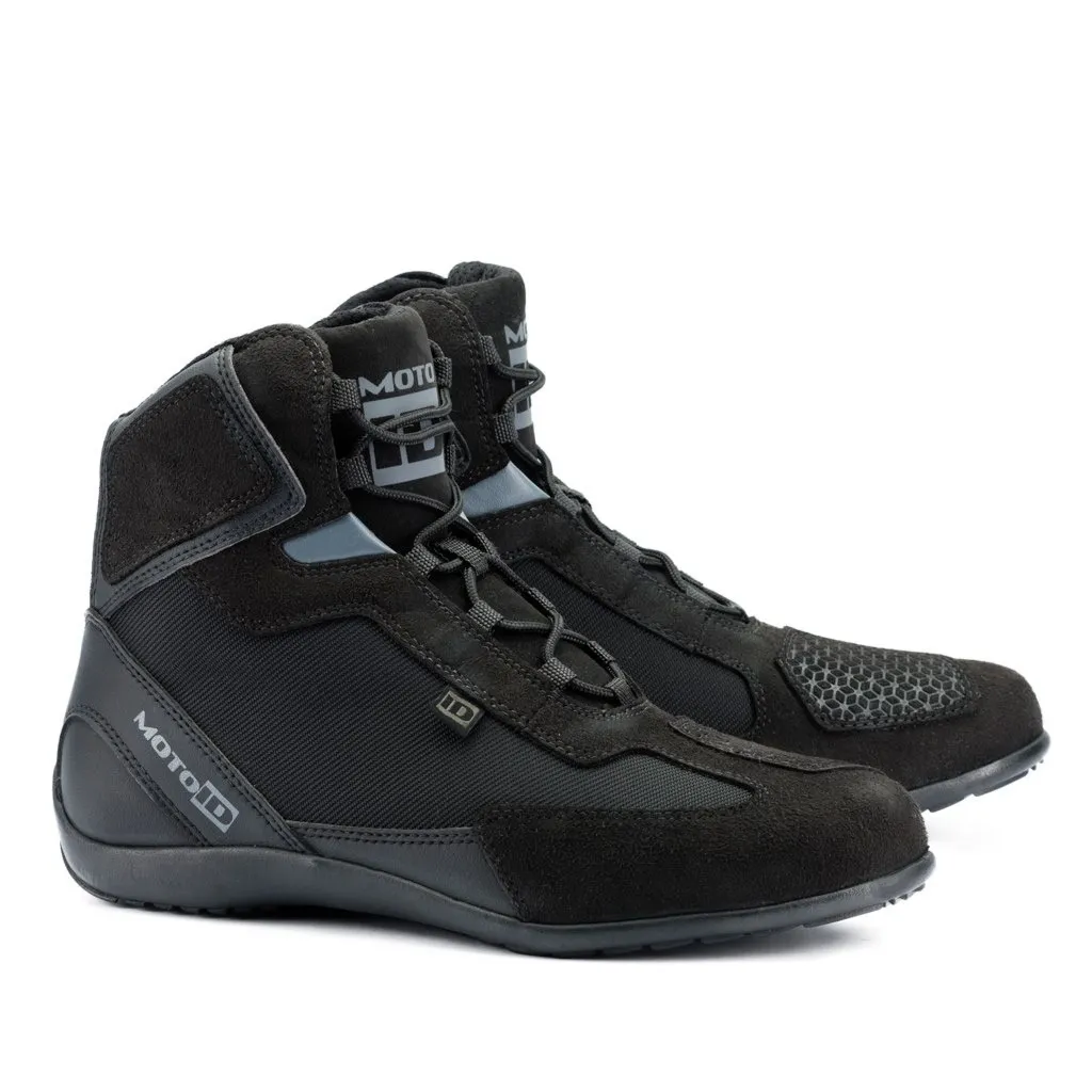 Buty motocyklowe krótkie MOTOID FLEXO BLACK czarny