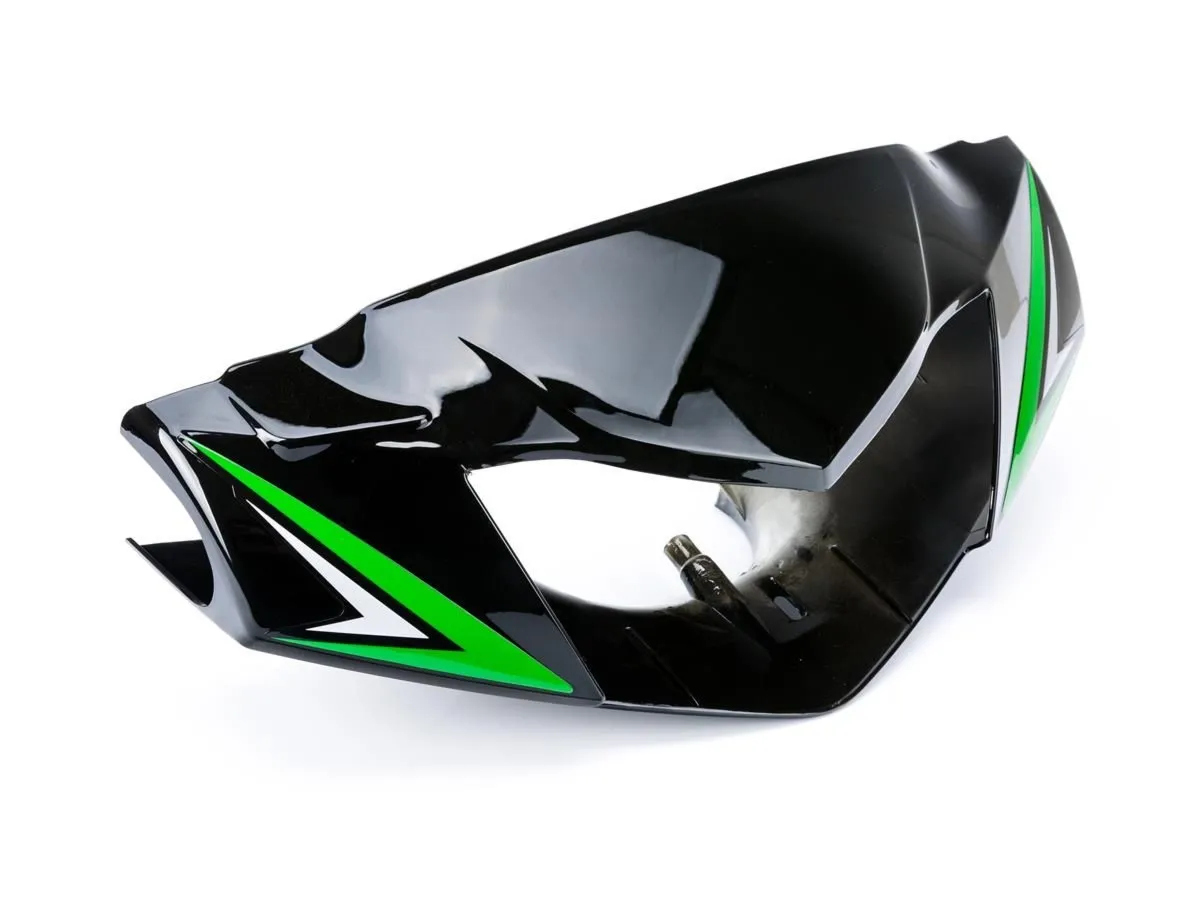 Osłona kierownicy przednia BASSA4/18 czar/ziel