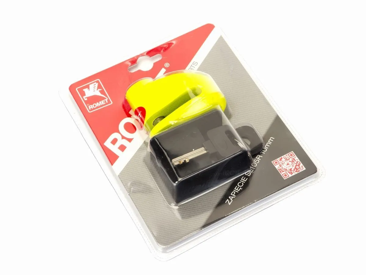 Zamknięcie SL105R do tarczy 10 mm żółte/z ROMET