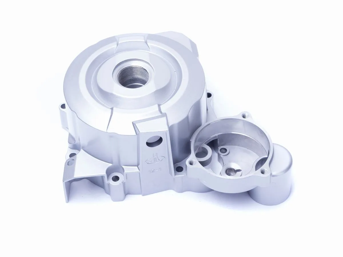 Pokrywa karteru DIVISION125/15 Lewa serbrna