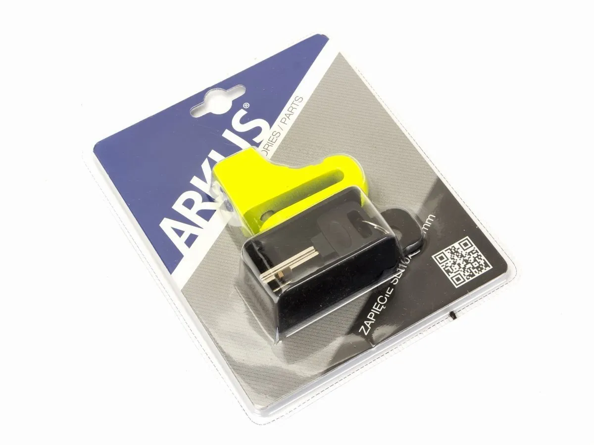 Zamknięcie SL110A do tarczy 5,5 mm żółte/z