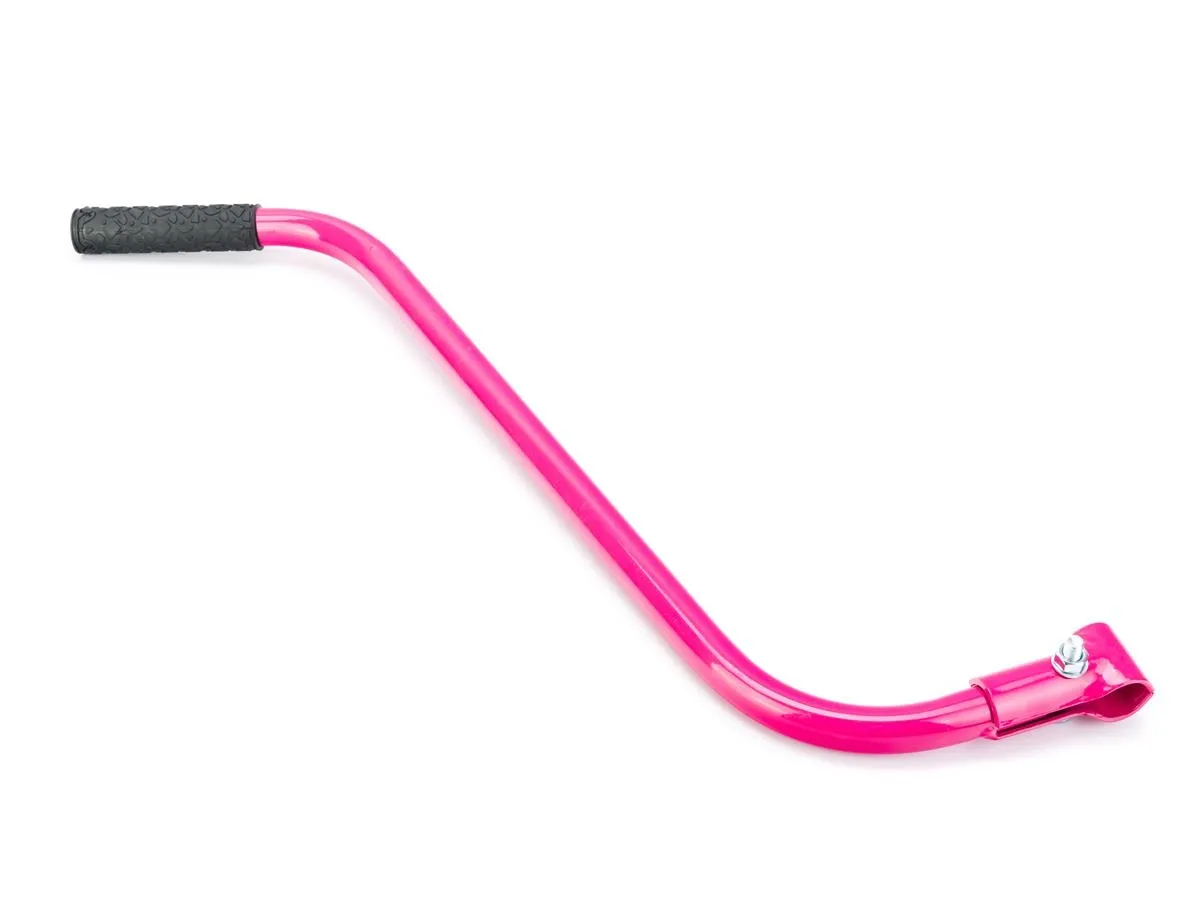 Uchwyt do podtrzymywania rowerka dziecięcego 12/20" - różowy et. "ROMET" - Oficjalny Sklep Romet