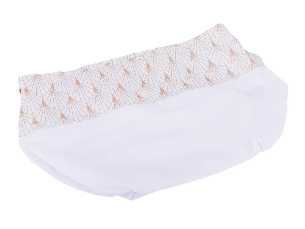 Wkładka materiałowa do koszyka ART DECO  ECO biała (AR6843-B/2022) - Oficjalny Sklep Romet