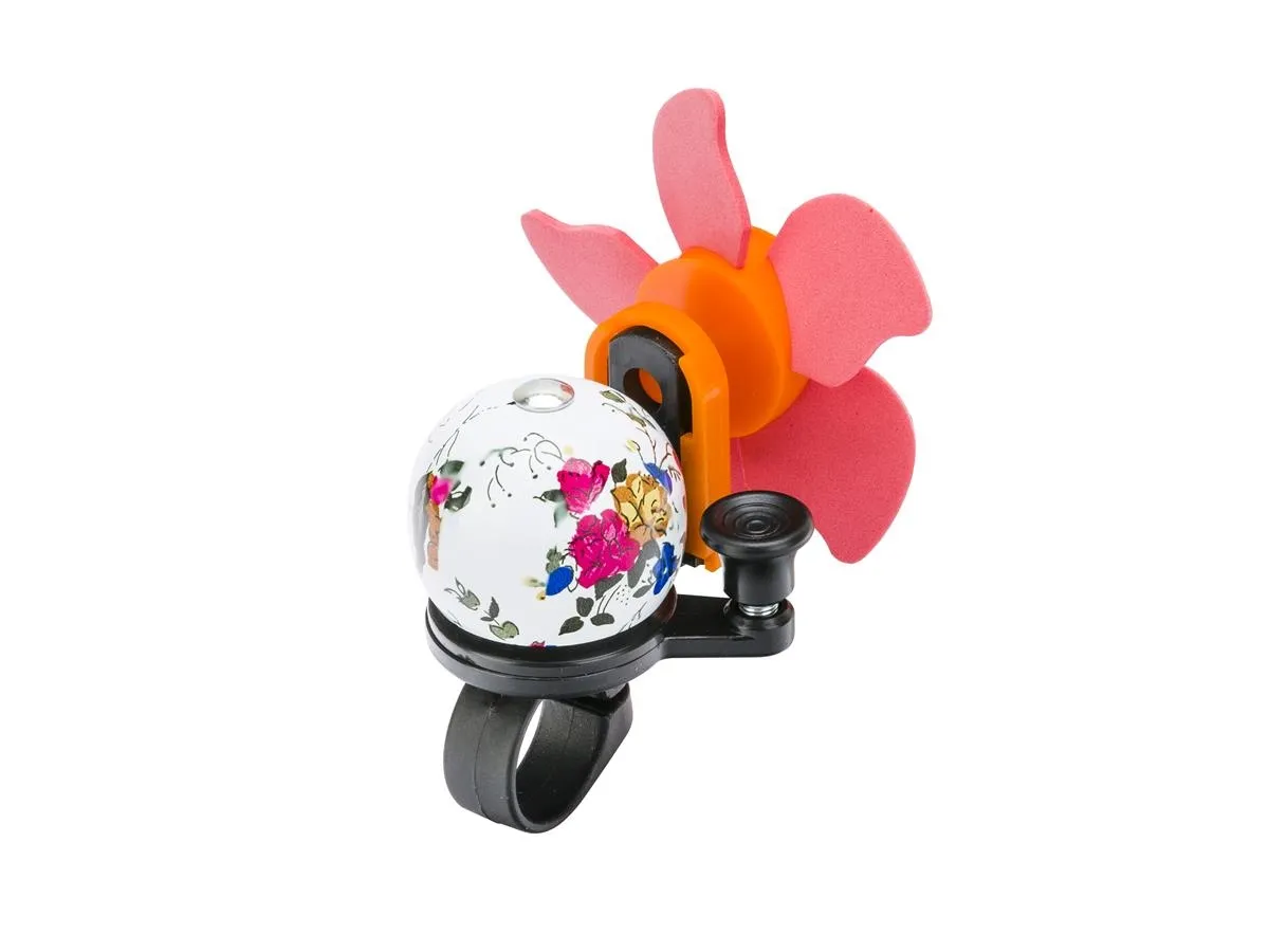 Dzwonek JH-401+1R BABY - wiatraczek- różowy et ROMET - Oficjalny Sklep Romet