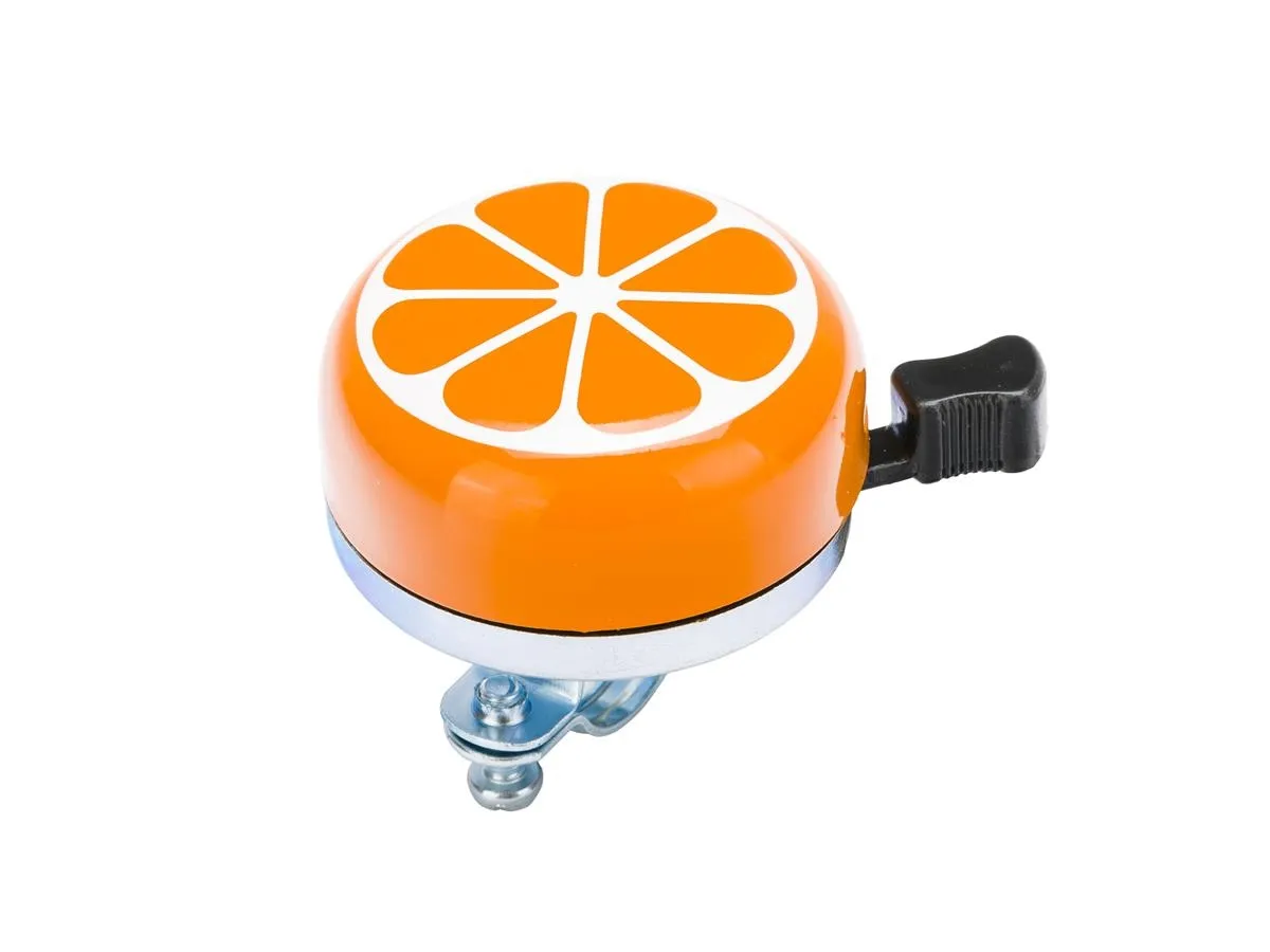 Dzwonek JH-214G stalowy-pomarańcza 55 mm. et ROMET - Oficjalny Sklep Romet