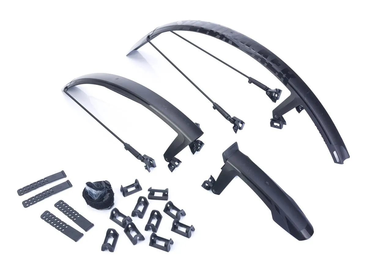 Błotnik 28 p+t pl.SKS Speedrocker 42 mm, czarny, w komplecie ze wspornikami - Oficjalny Sklep Romet