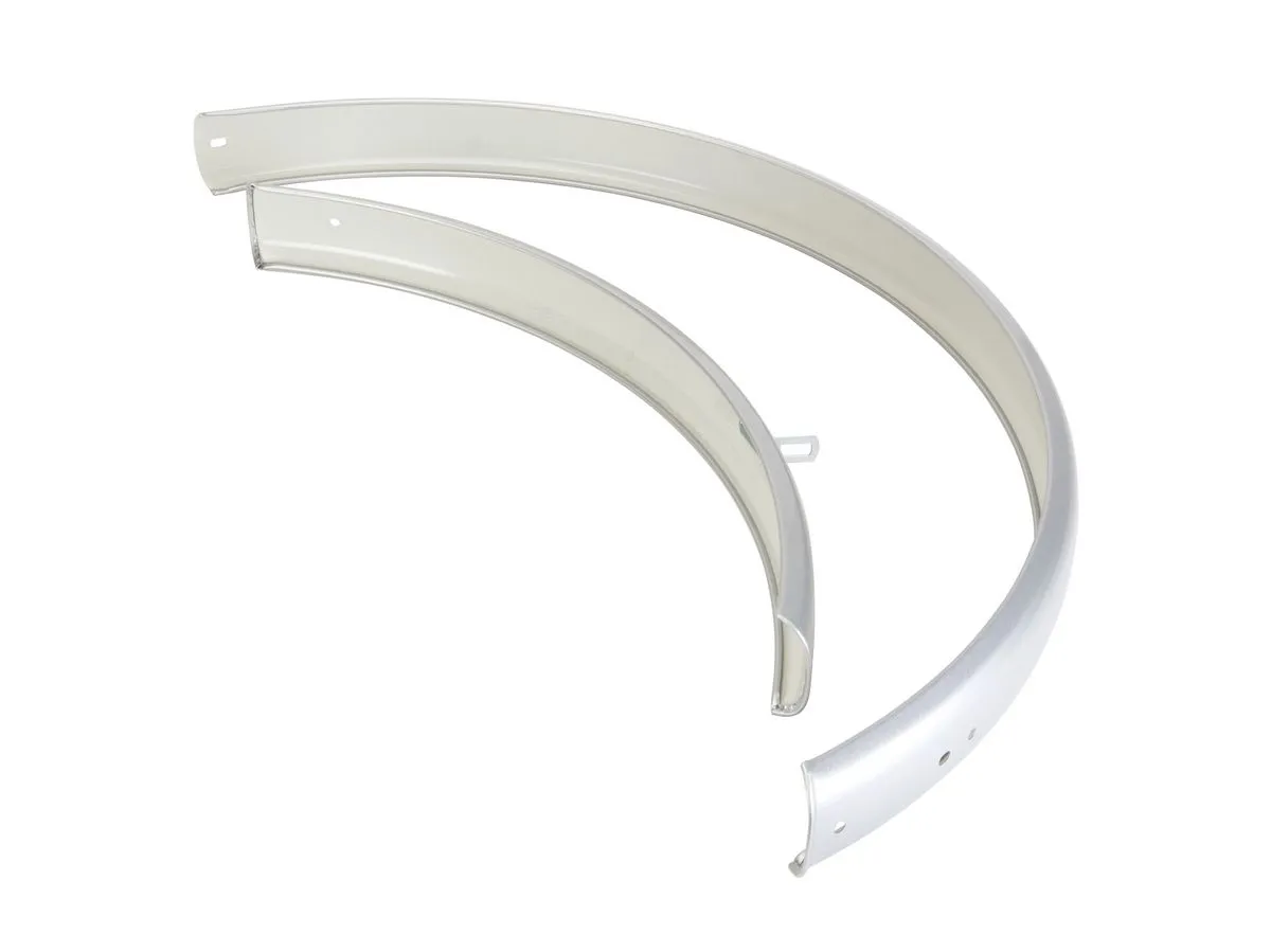 Błotnik 26 p+t stal. mod. 550 srebrny RETRO EXCELSIOR 2013 TFV9972SI długi - Oficjalny Sklep Romet