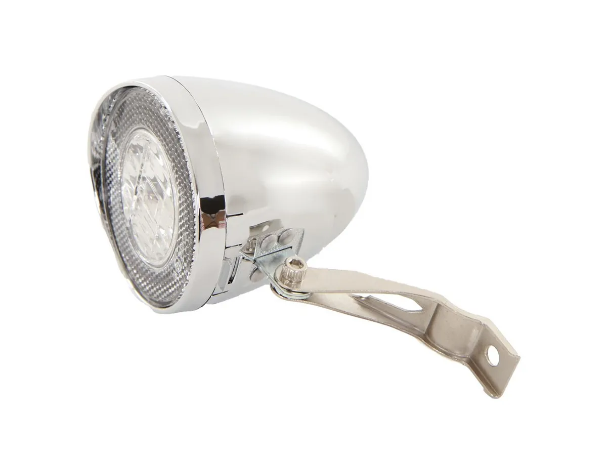Lampa przednia BUCHEL 513 50 211 RETRO chrom. z wyłą - Oficjalny Sklep Romet