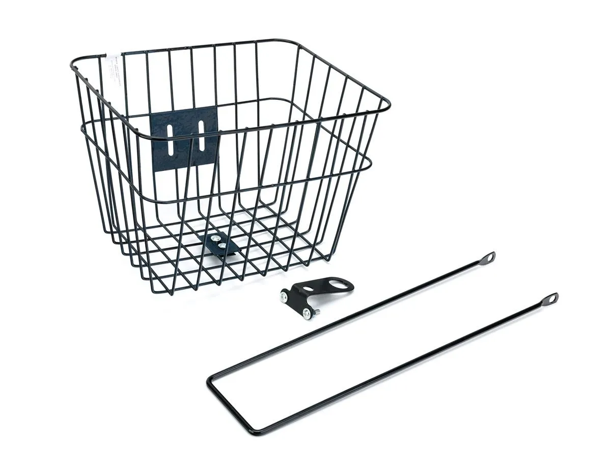Koszyk przedni ze wspornikiem KP-4 czarny - Oficjalny Sklep Romet