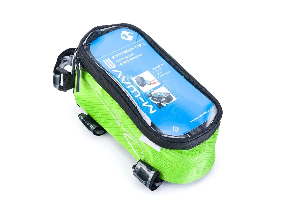 Sakwa na ramę M-WAWE czarno-zielona - Oficjalny Sklep Romet