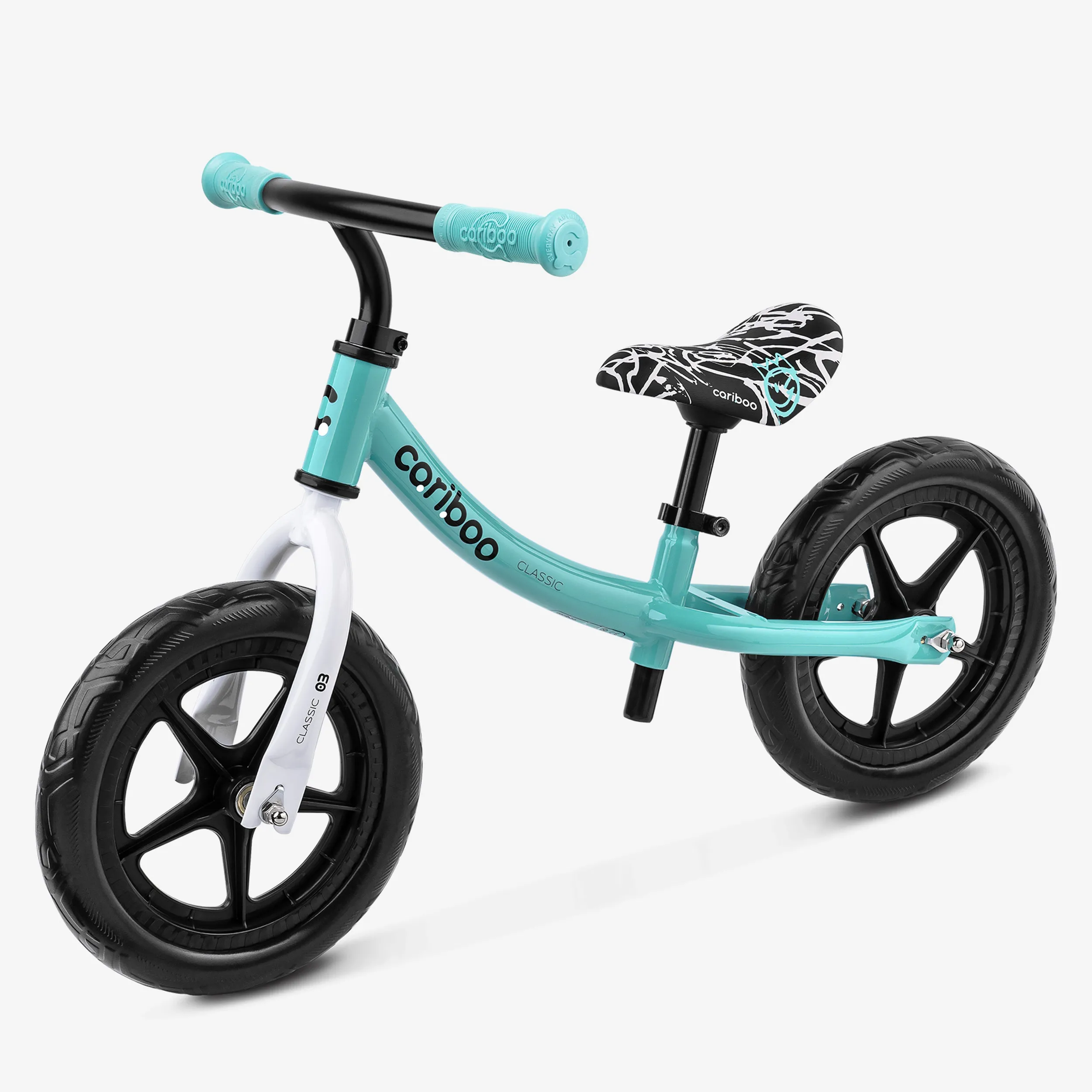 Rowerek biegowy Cariboo Classic (morski) - Oficjalny Sklep Romet