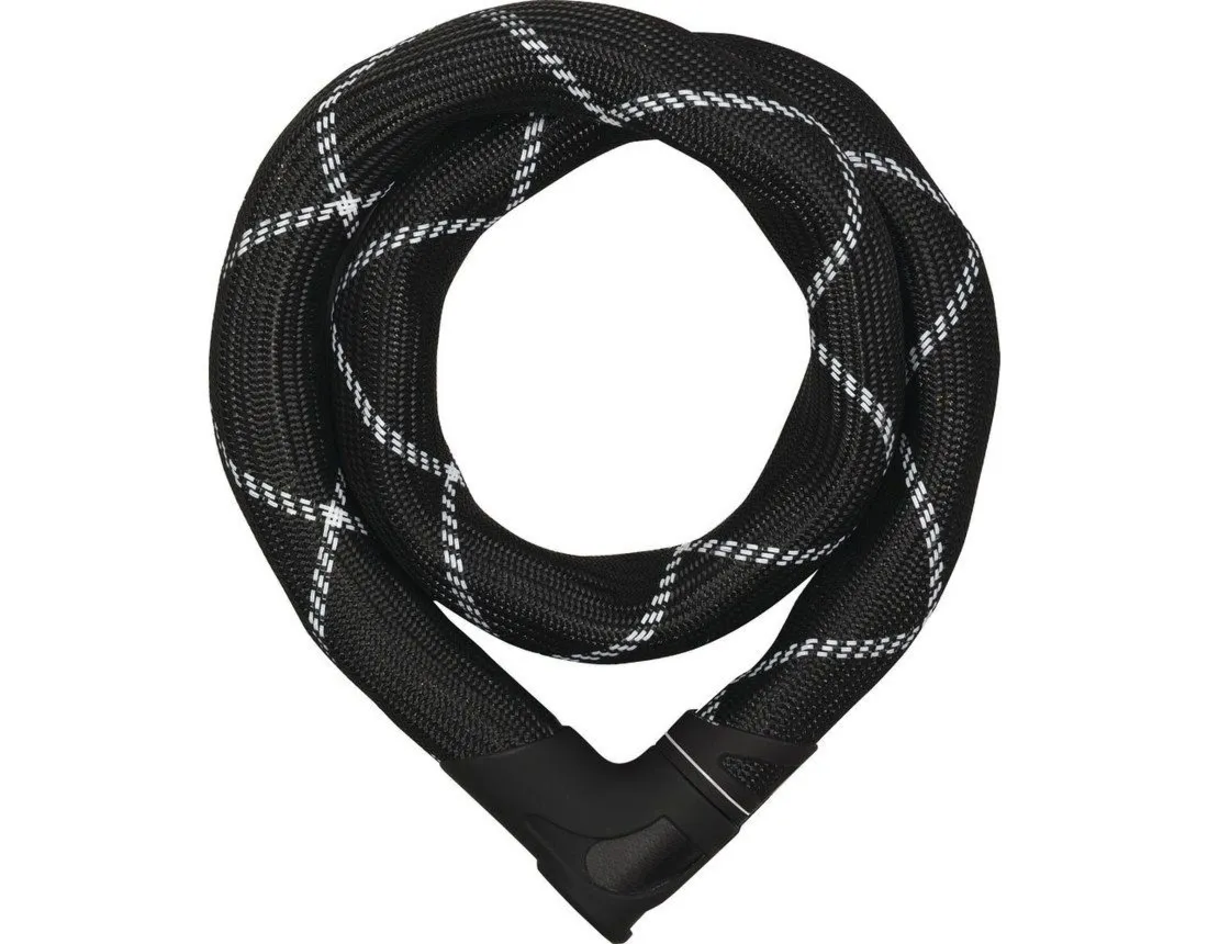 Zamknięcie rowerowe na klucz  łańcuch ABUS IVEN 85cm   kolor czarny - Oficjalny Sklep Romet